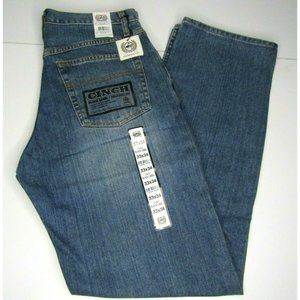Cinch Black Label Loose Fit Slightly Tapered Leg Jeans Men's Size 33x34 Cowboy